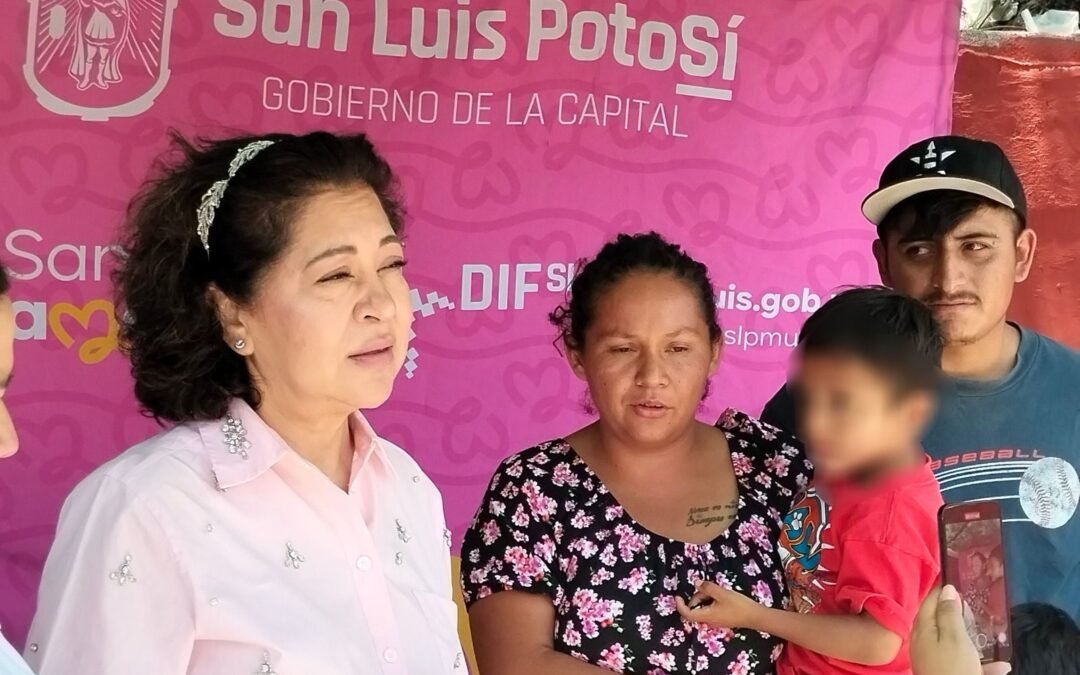 Cercanía y atención directa, sello del DIF Municipal de San Luis Potosí