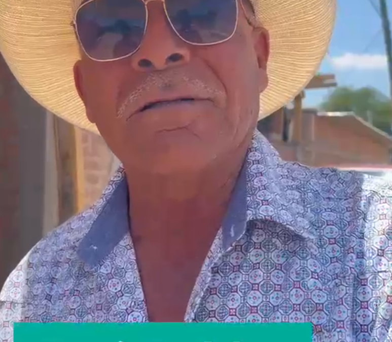 HABITANTES DE EL ROSARIO, VILLA DE REYES, AGRADECEN AL GOBERNADOR RICARDO GALLARDO POR INICIO DE PAVIMENTACIÓN DE CALLES