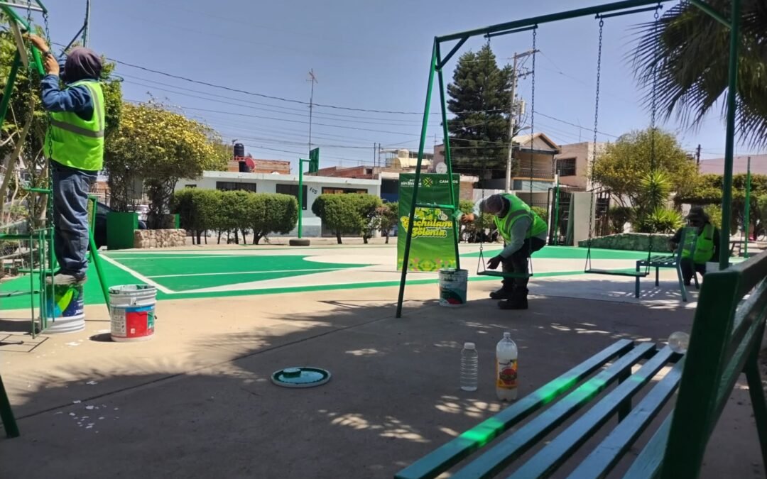 GOBIERNO ESTATAL AVANZA EN PROGRAMA ENCHÚLAME LA COLONIA
