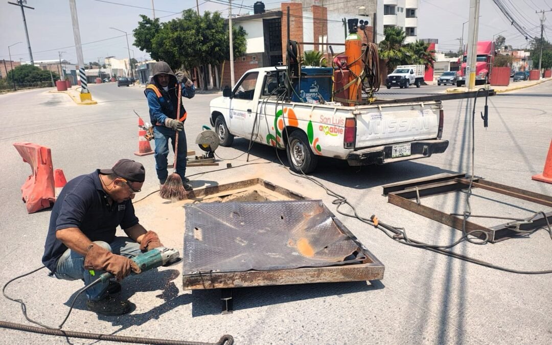 Gobierno de la Capital refuerza seguridad vial en Urbano Villalón y Sara Pérez de Madero
