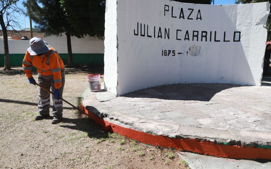 Con Capital al 100, el Gobierno Municipal mejora las condiciones de la colonia Julián Carrillo