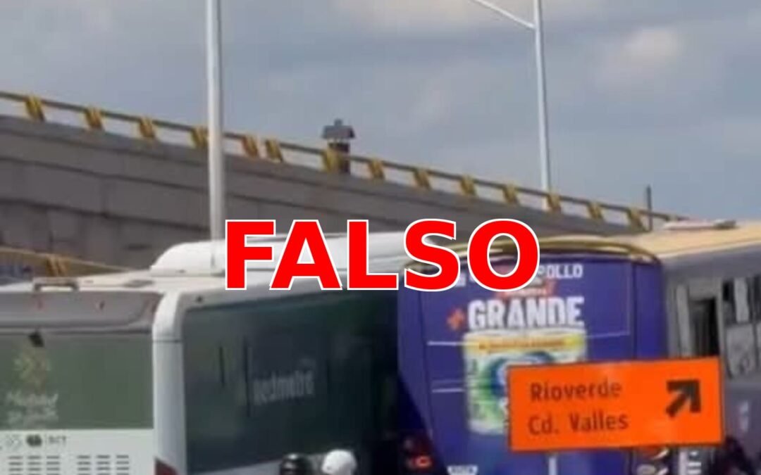 ESTADO ACLARA INFORMACIÓN FALSA SOBRE SUPUESTO CHOQUE DE REDMETRO