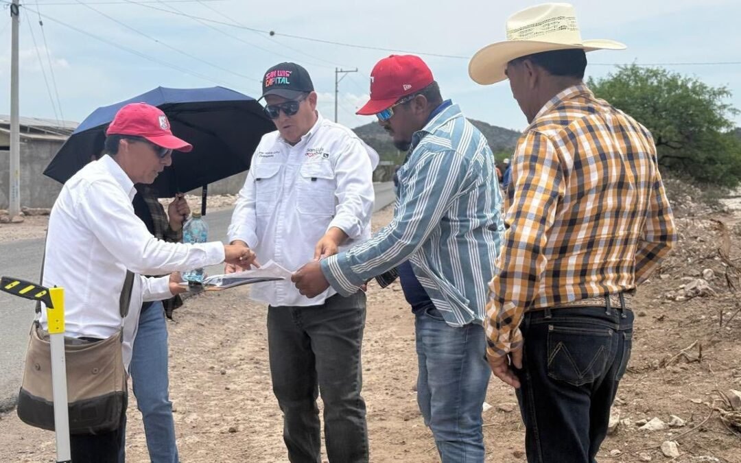 Confirma delegado de Bocas, Jaime Waldo Luna, ampliación de red de agua potable en La Melada