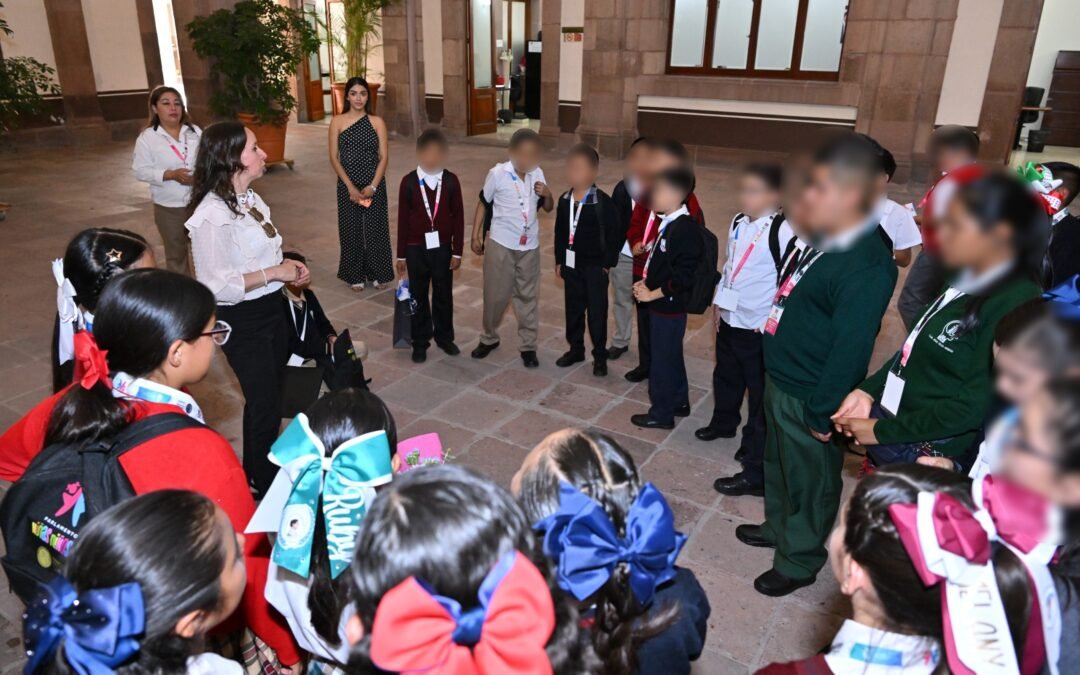 GOBIERNO ESTATAL IMPULSA PARTICIPACIÓN INFANTIL CON VOZ Y FORMACIÓN CÍVICA