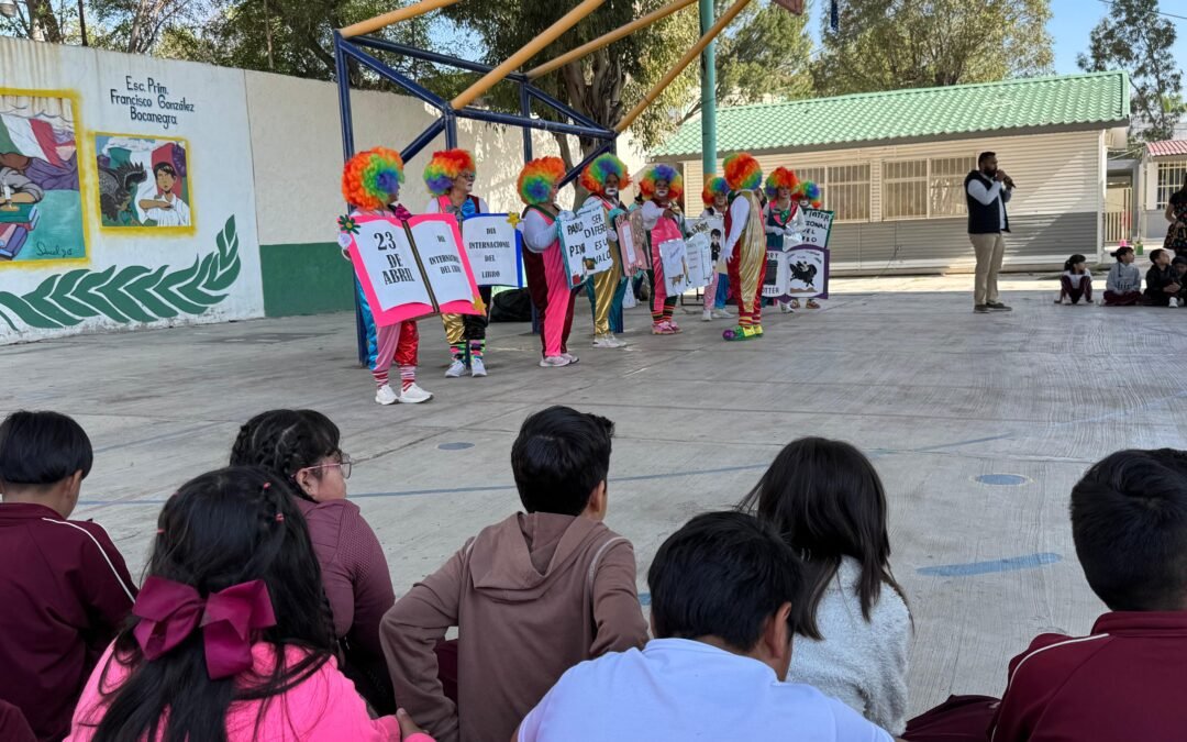 SOLEDAD DE G. S. CELEBRA EL DÍA MUNDIAL DEL LIBRO CON ACTIVIDADES LÚDICAS Y RECREATIVAS
