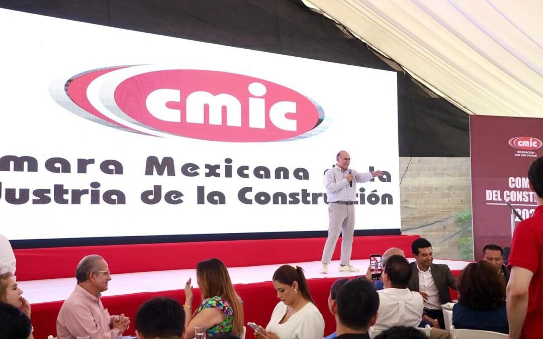 Enrique Galindo garantiza obra pública para empresas potosinas y reconoce alianza con CMIC