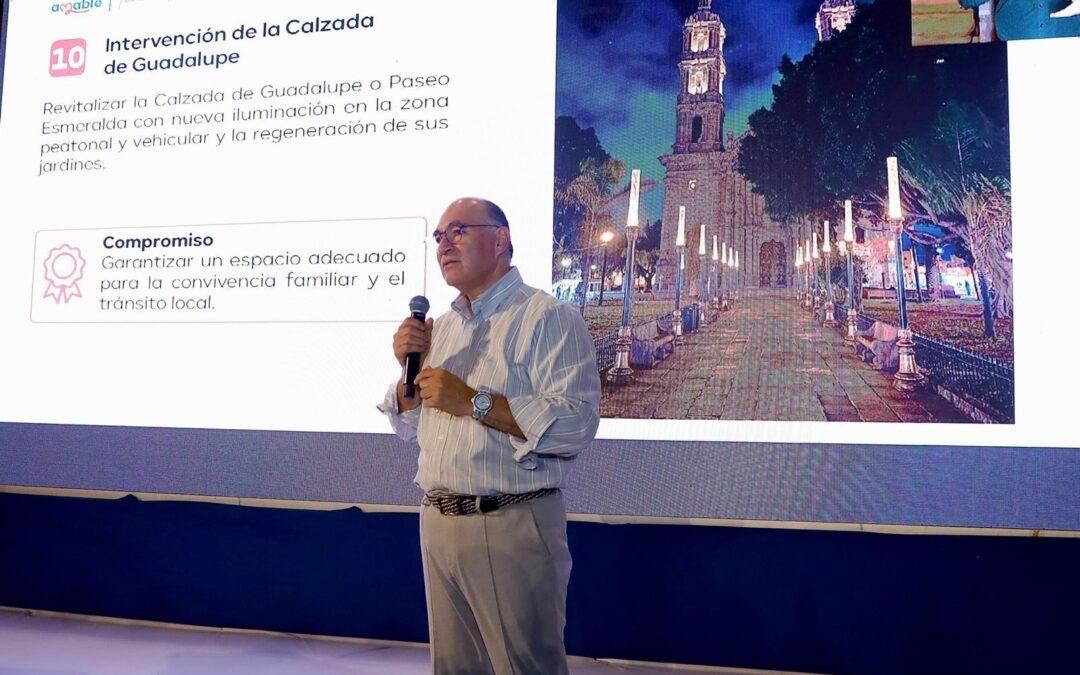 Transformación integral del Centro Histórico, con inversión permanente y nuevas reglas de movilidad: Alcalde Galindo