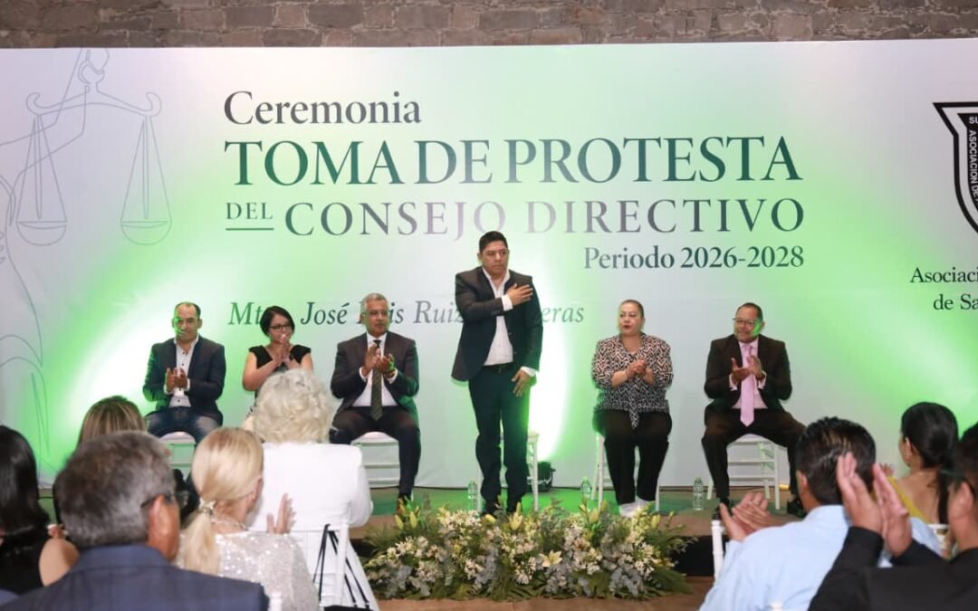 RICARDO GALLARDO RESPALDA A NUEVO CONSEJO DIRECTIVO DE LA ASOCIACIÓN DE ABOGADOS DE SLP