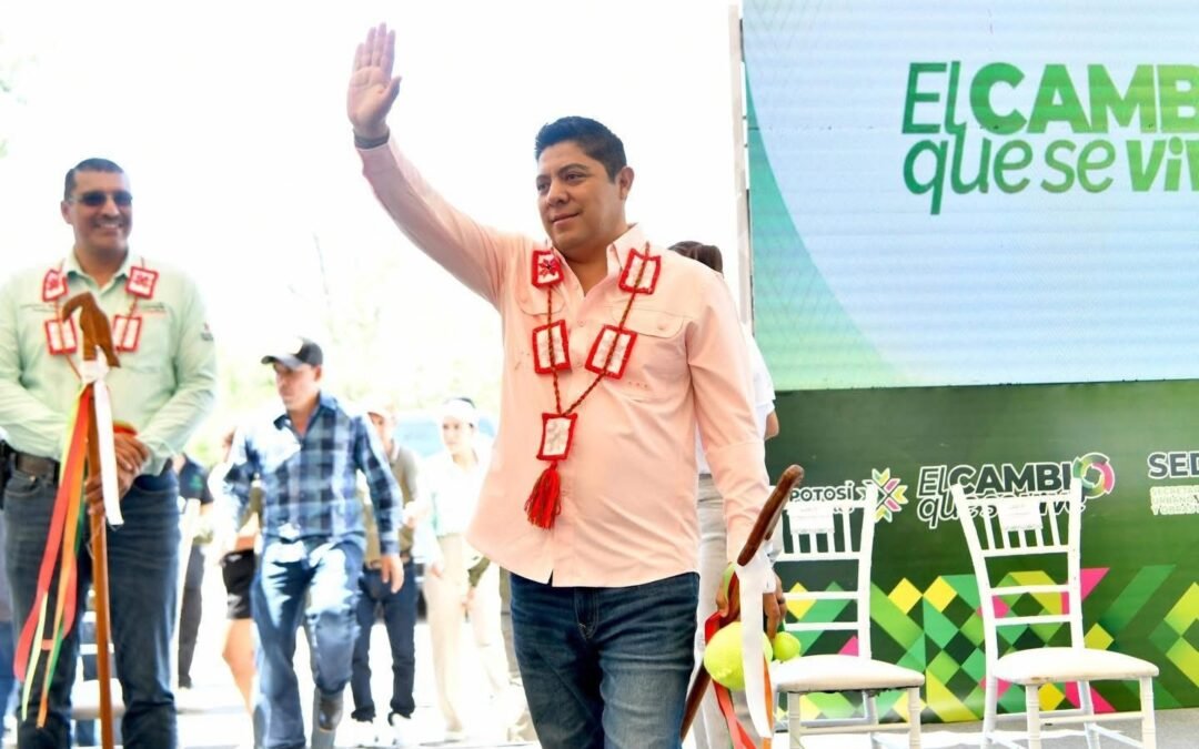 RICARDO GALLARDO ANUNCIA INVERSIÓN DE 200 MILLONES DE PESOS  EN MOVILIDAD Y OBRAS EN AQUISMÓN