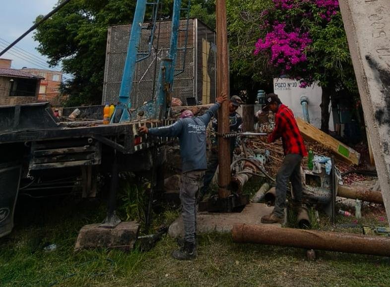AYUNTAMIENTO DE SOLEDAD INTERVIENE POZO «HOGARES FERROCARRILEROS» Y RESTABLECE SERVICIO DE AGUA
