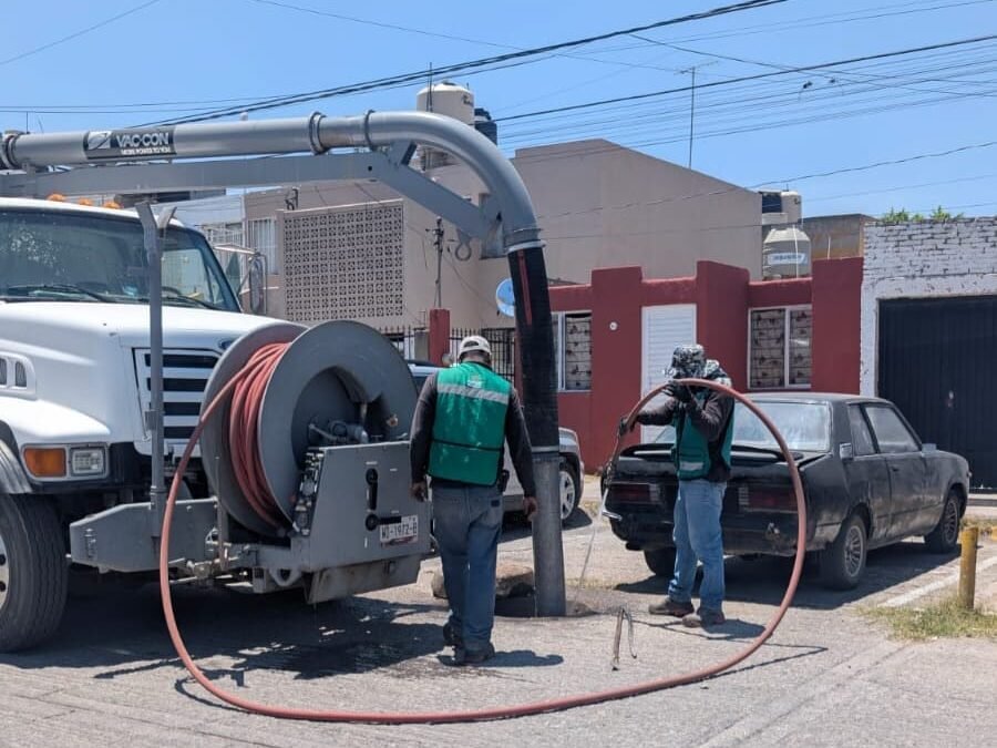 ESTADO REFUERZA LIMPIEZA DE DRENAJES ANTE TEMPORADA DE LLUVIAS