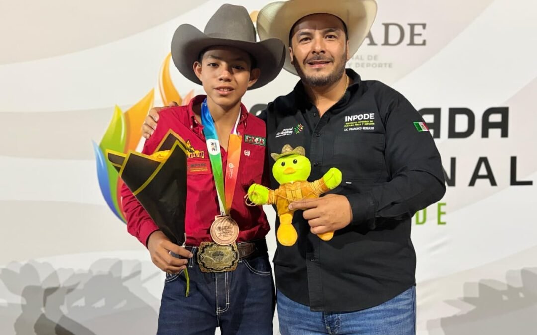 SAN LUIS HACE HISTORIA EN RODEO CON MEDALLA EN LA OLIMPIADA NACIONAL