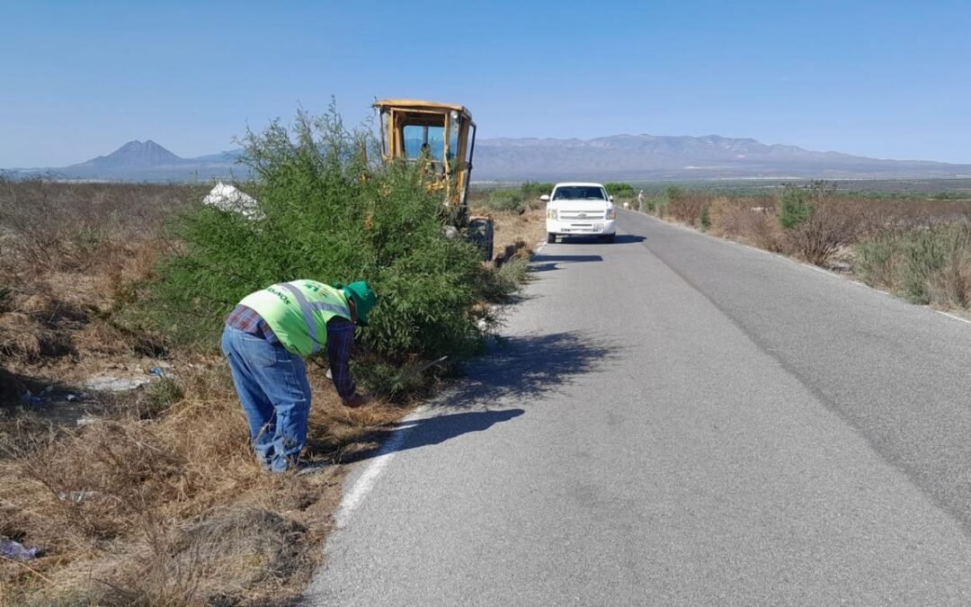 GOBIERNO ESTATAL FORTALECE CONECTIVIDAD EN CAMINOS DE CEDRAL