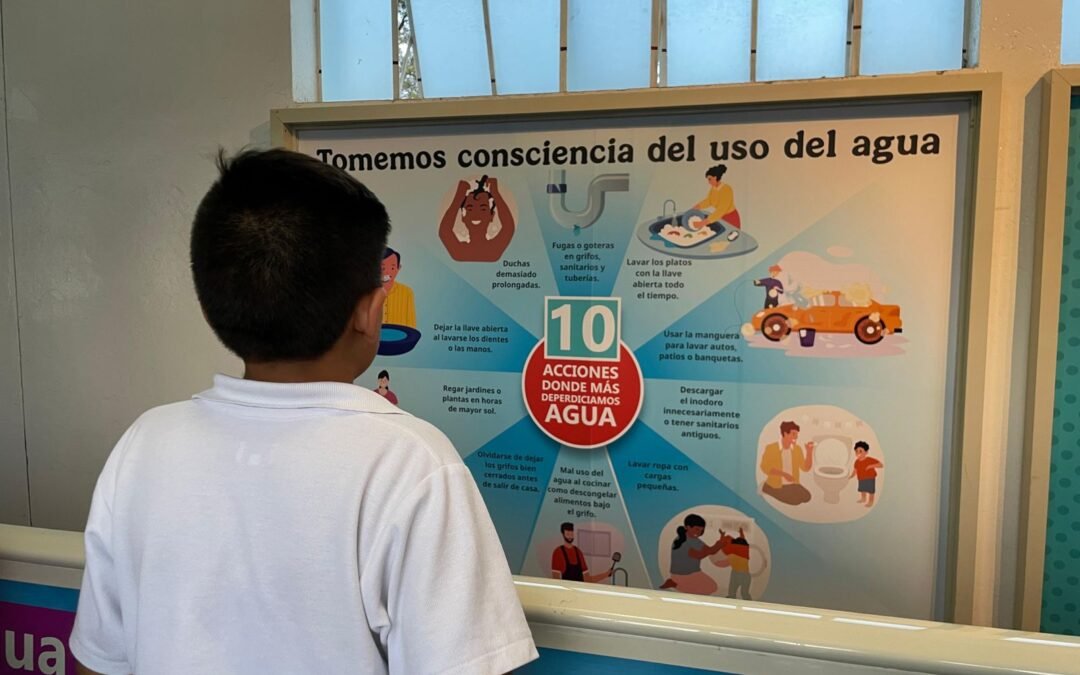Cabildo Infantil visita el Museo del Agua de INTERAPAS en el marco del Día Internacional de los Museos