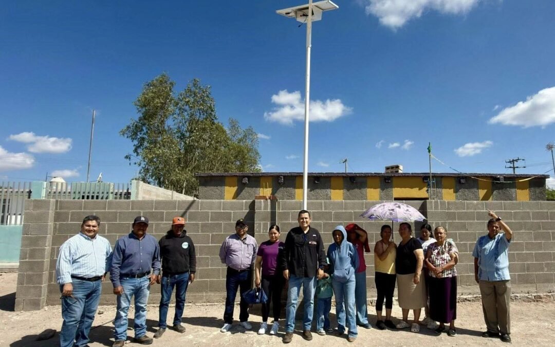 Una realidad la modernización del alumbrado público en la Delegación de Bocas