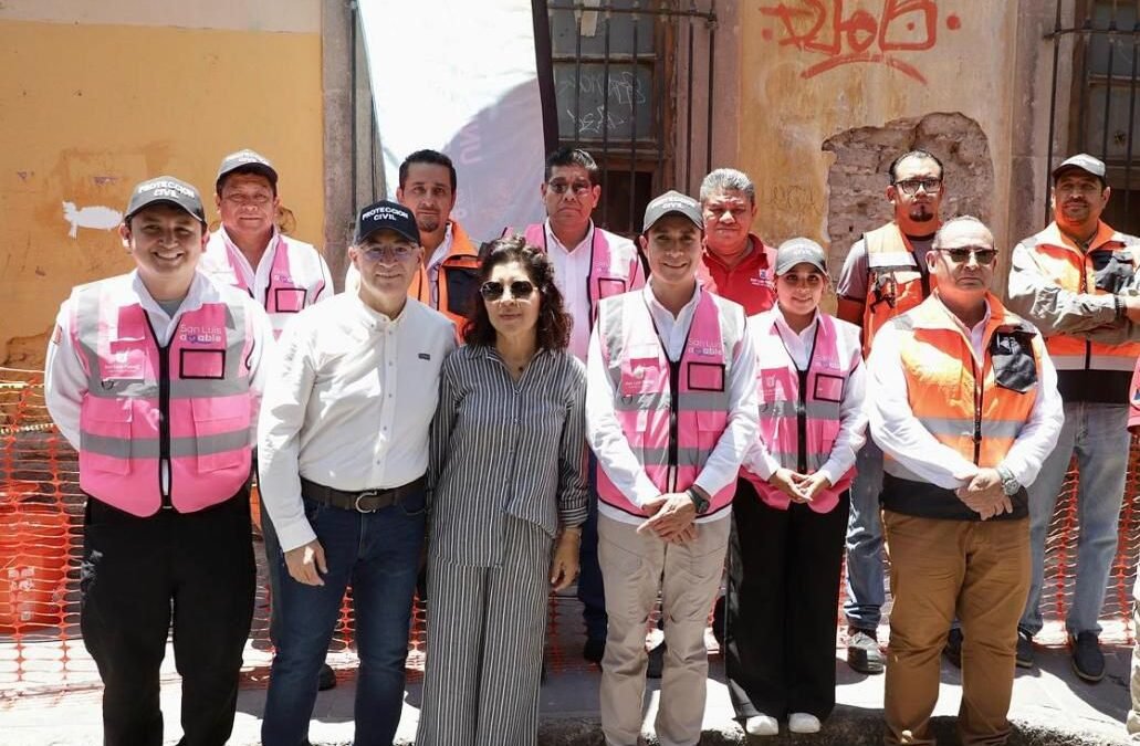 Enrique Galindo arranca intervención preventiva de fincas en el Centro Histórico