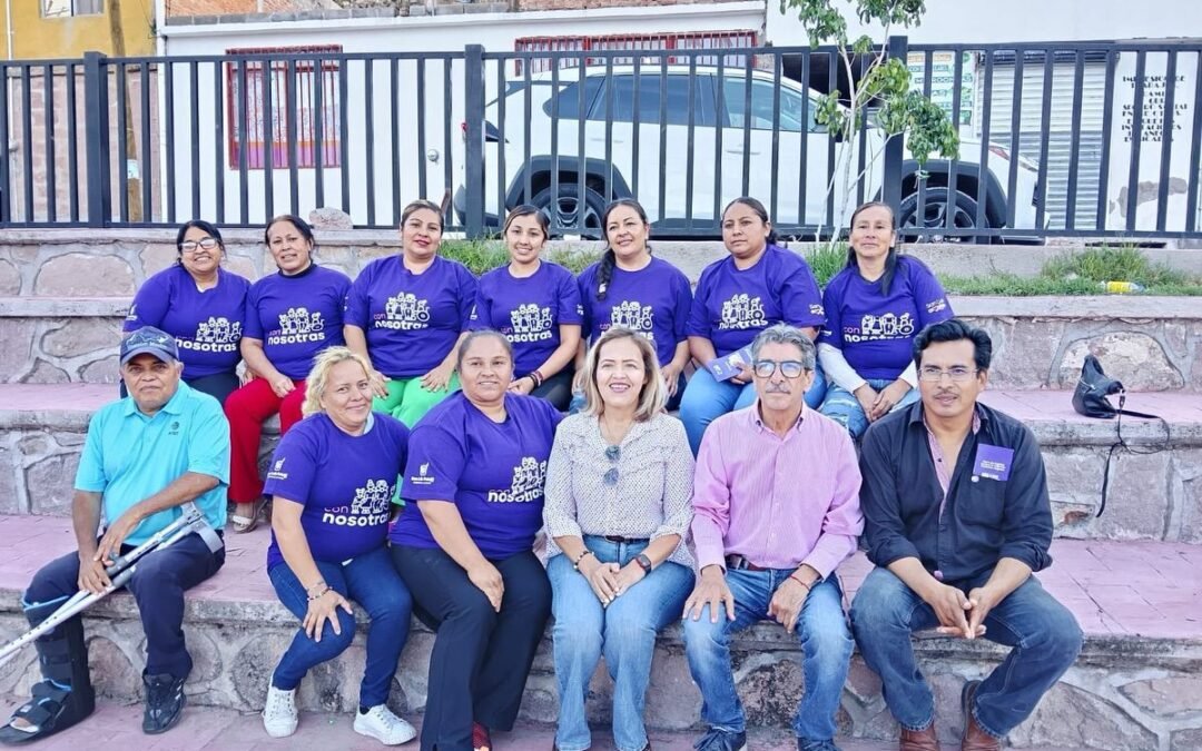 Avanza conformación de Brigadas Con Nosotras en San Luis Capital