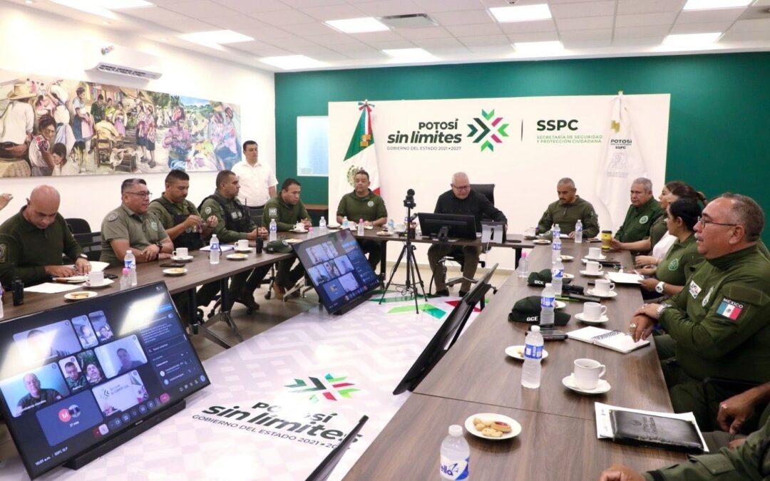 GOBIERNO ESTATAL FORTALECE LA COORDINACIÓN OPERATIVA PARA LA SEGURIDAD
