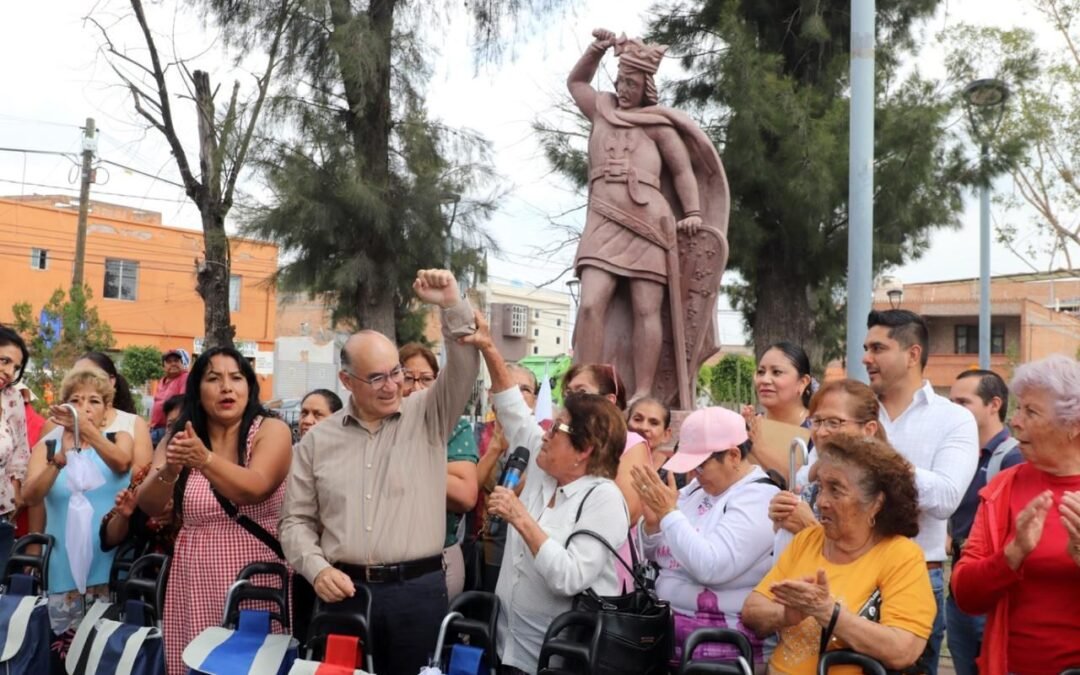 Enrique Galindo anuncia obras y rehabilitación urbana para la colonia San Luis
