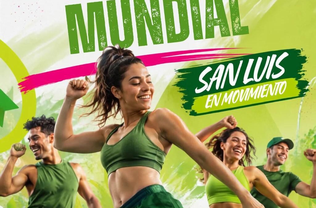 SAN LUIS SE ACTIVA CON MASTER CLASS GRATUITA DE ZUMBA
