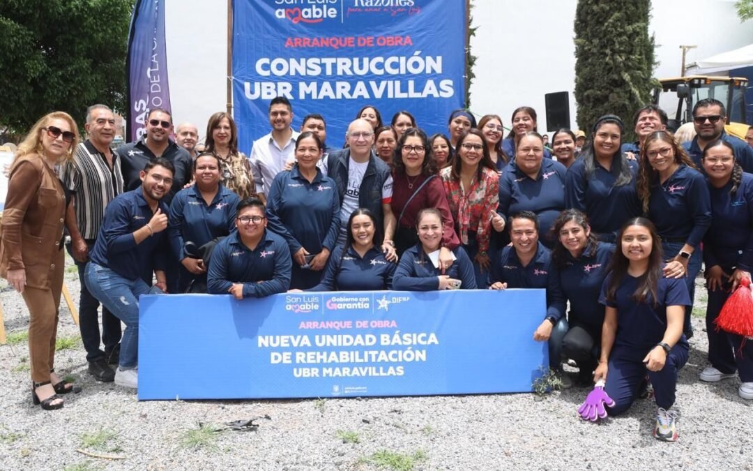 Enrique Galindo arranca obra de nueva UBR Maravillas: dará mas de 200 mil servicios anuales