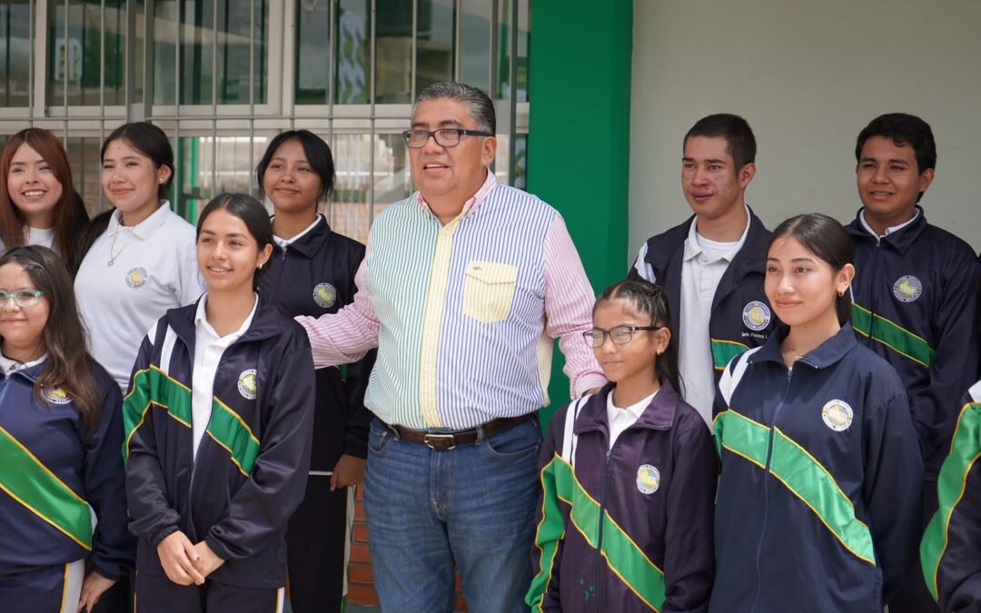 GOBIERNO ESTATAL FORTALECE INFRAESTRUCTURA EDUCATIVA EN SOLEDAD DE GRACIANO SÁNCHEZ