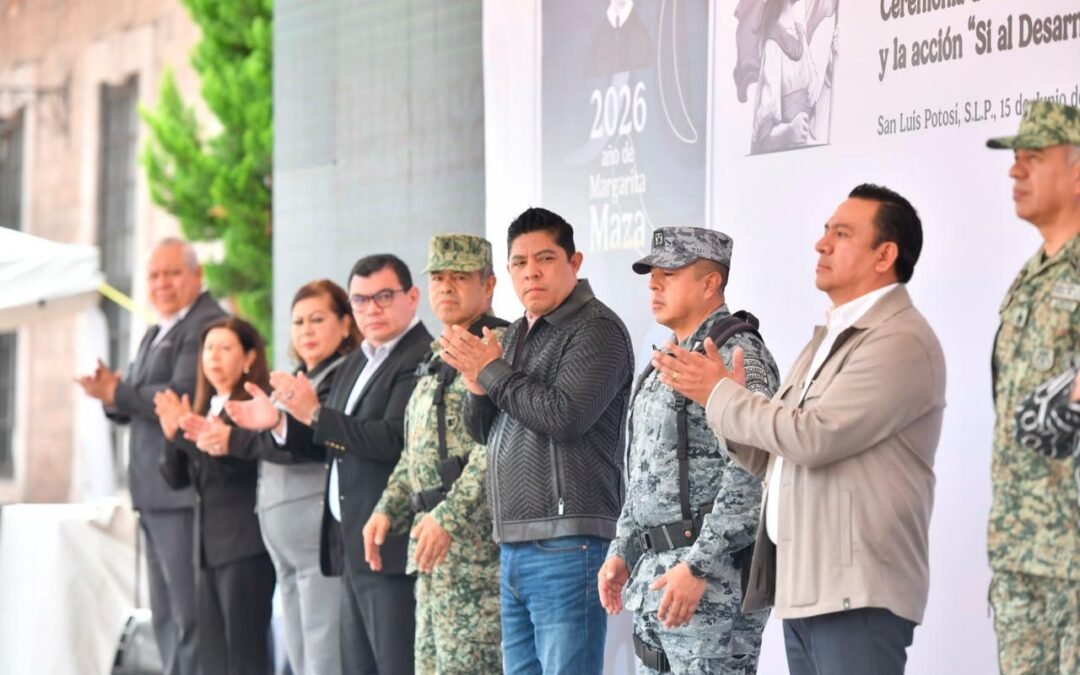 RICARDO GALLARDO Y SEDENA FORTALECEN LA PAZ DE SAN LUIS CON CAMPAÑA DE CANJE DE ARMAS