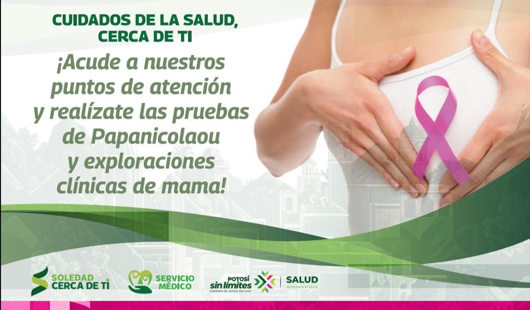 AYUNTAMIENTO DE SOLEDAD INICIA JORNADA DE PRUEBAS GRATUITAS PARA DETECCIÓN DEL CÁNCER DE MAMA