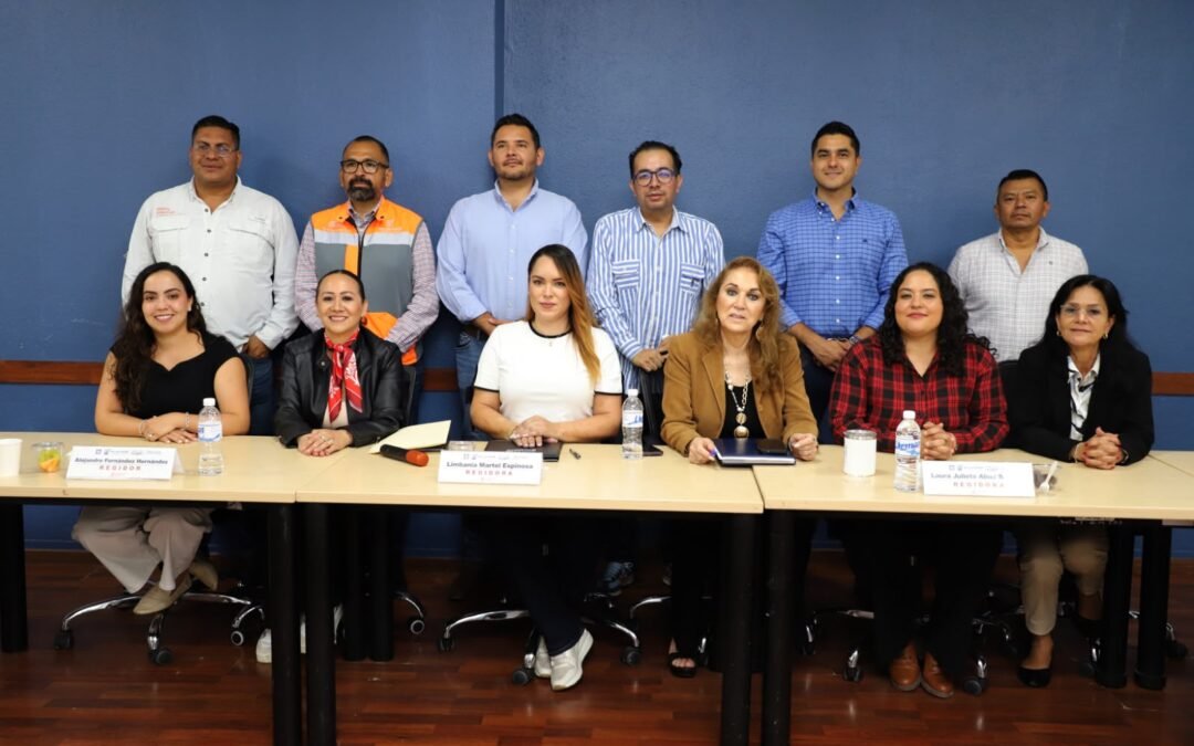 Presenta informe Dirección de Obras Públicas ante Comisión edilicia que atiende estos temas