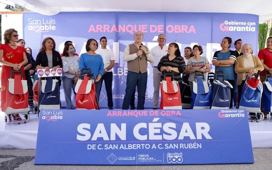 Enrique Galindo anuncia 59 obras viales para lo que resta de 2026