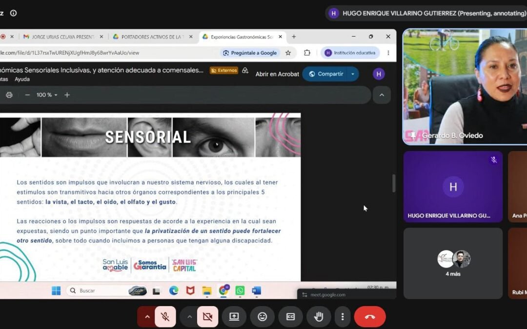 San Luis Capital participó en el Primer Festival Internacional y IV Coloquio Internacional de Cultura y Patrimonio Gastronómico