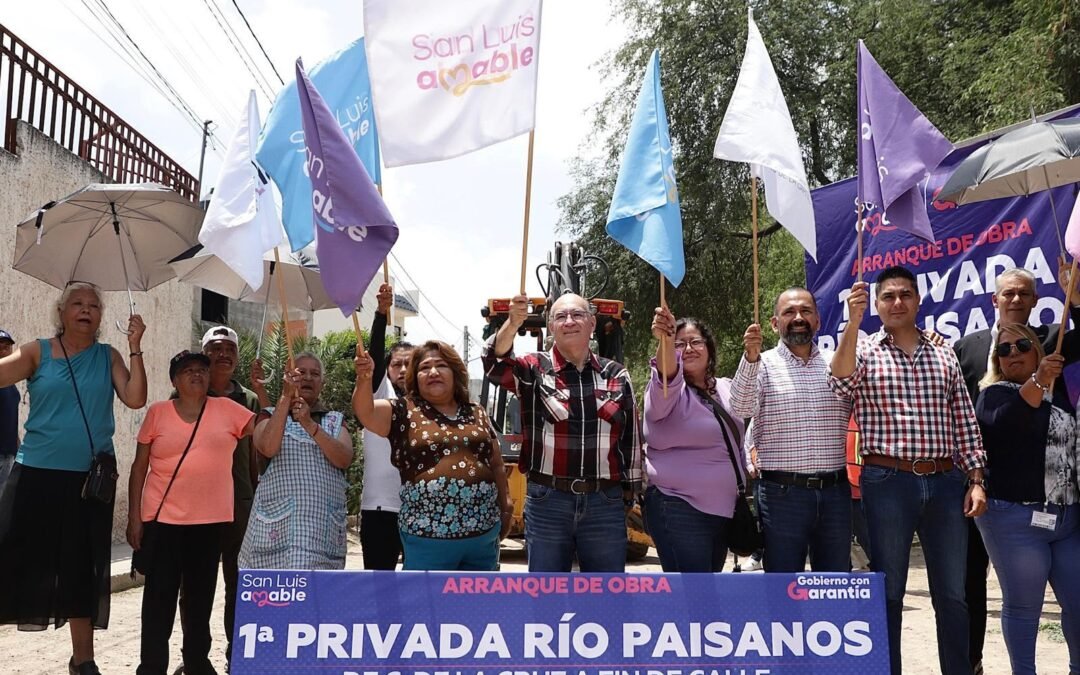 “Mayor y mejor calidad de vida, el objetivo de las obras municipales”: Enrique Galindo