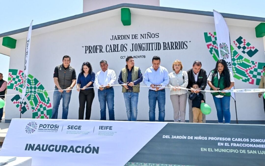 RICARDO GALLARDO CONSOLIDA INFRAESTRUCTURA EDUCATIVA