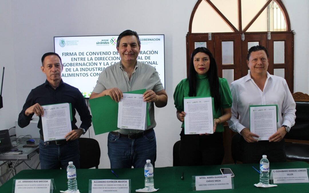 GOBIERNO DEL ESTADO Y CANIRAC GENERAN CERTEZA JURÍDICA PARA EL SECTOR RESTAURANTERO