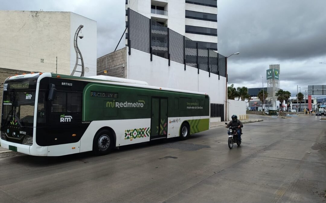 LÍNEA 3 DE MI REDMETRO AJUSTARÁ SU RECORRIDO POR OBRAS DE LA GLORIETA DE LA FAMILIA