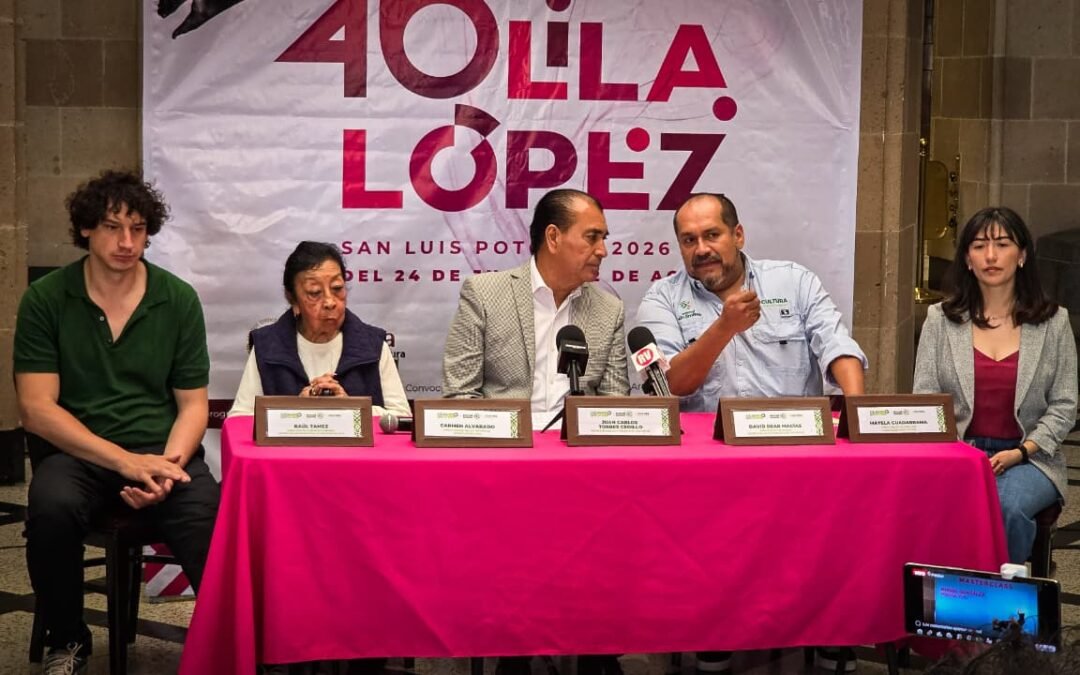 SAN LUIS POTOSÍ PRESENTA EL 46º FESTIVAL INTERNACIONAL DE DANZA CONTEMPORÁNEA LILA LÓPEZ