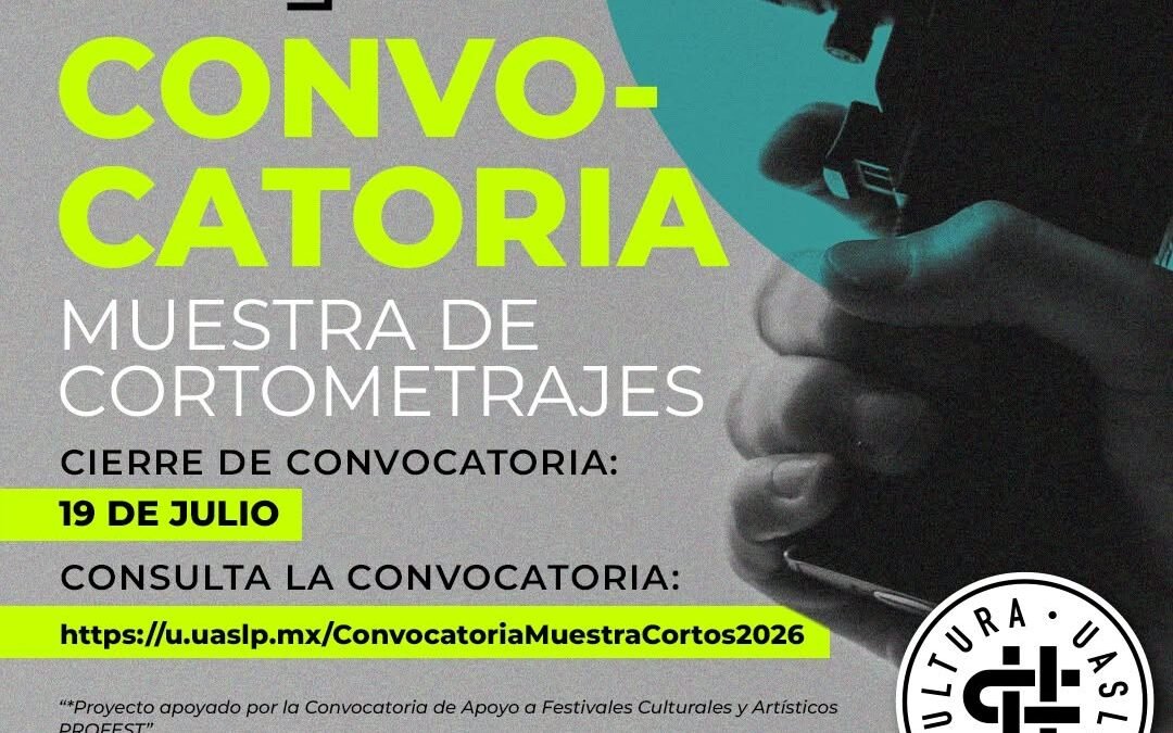 Festival de Cine UASLP abre convocatoria para su Sexta Muestra de Cortometraje