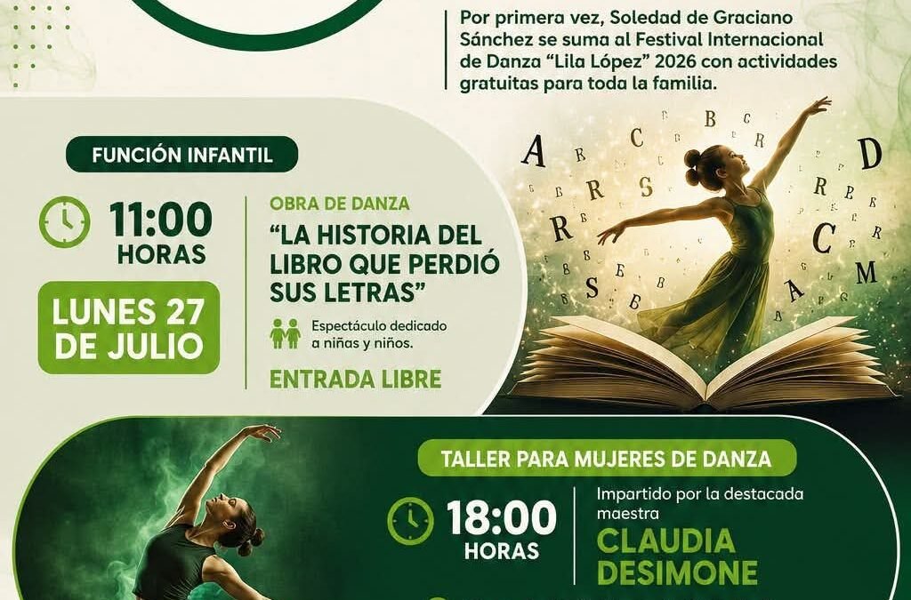SOLEDAD DE G. S. SE SUMA AL FESTIVAL INTERNACIONAL DE DANZA CONTEMPORÁNEA LILA LÓPEZ