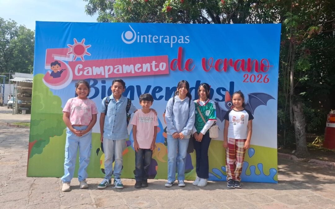 Cabildo Infantil 2026 conoce la labor de Interapas y participa en el cuidado del agua
