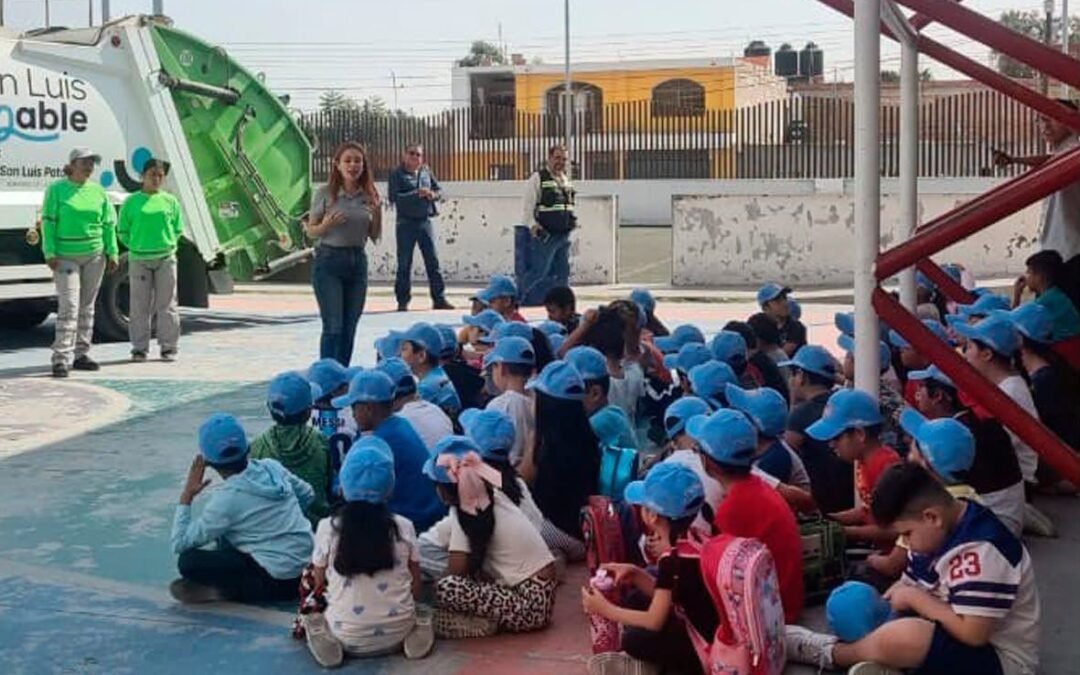 Ayuntamiento de SLP acerca la educación ambiental a participantes del Campamento de Verano